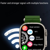 ساعت هوشمند HK ultra one AMOLED سیم کارت خور با ریجستری باقابلیت نصب برنامه اندروید 13.1